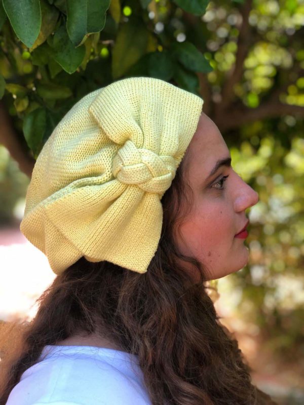 BÉRET JAUNE CLAIR "SAINT GERMAINS" – Image 2