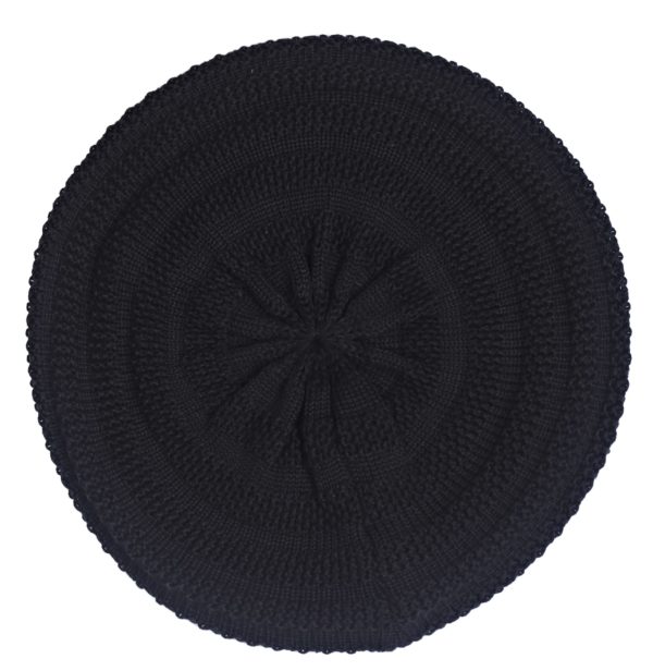 BLACK "VENISE" BERET - Image 2