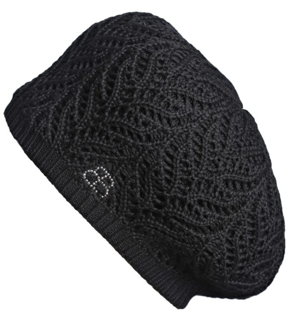 BLACK "AUVERGNE" BERET