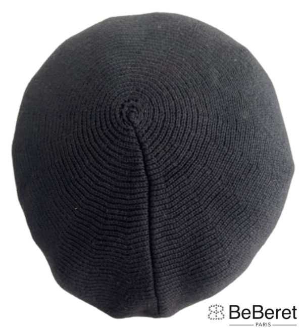 KANGOOLE" BLACK BASQUE BERET - Image 2