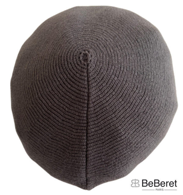 KANGOOLE" BASQUE BERET DARK GREY - Image 2