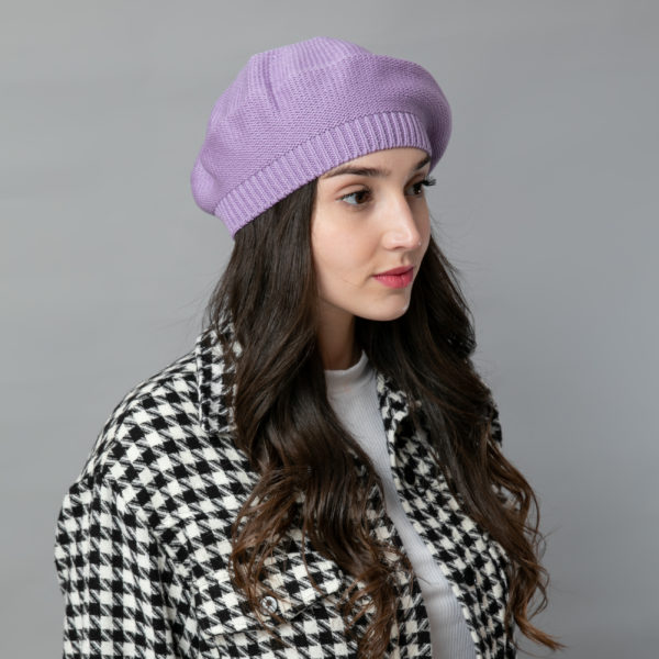 PURPLE "PARIS" BERET - Image 2