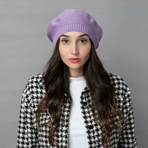 PURPLE "PARIS" BERET