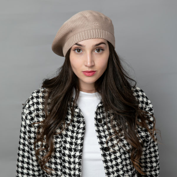 BEIGE "PARIS" BERET - Image 2