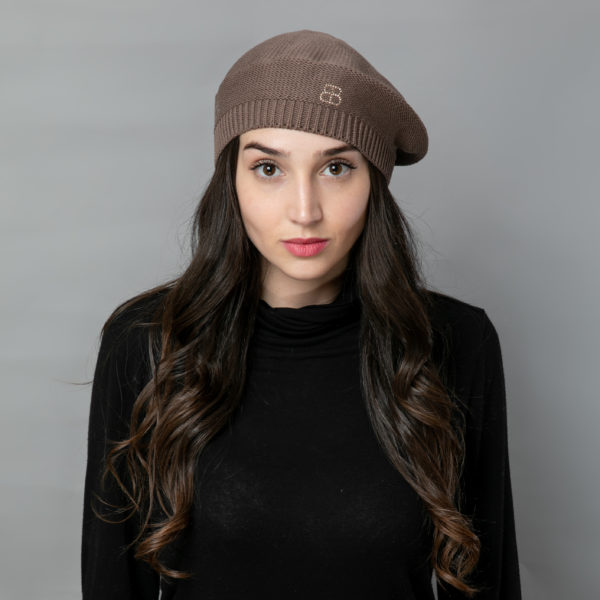 PARIS" BROWN BERET