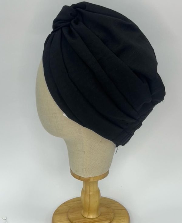 Turban "HENDA" - NOIR – Image 2