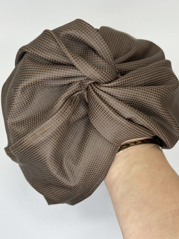 Turban "NAVA" - CHOCOLAT – Image 4