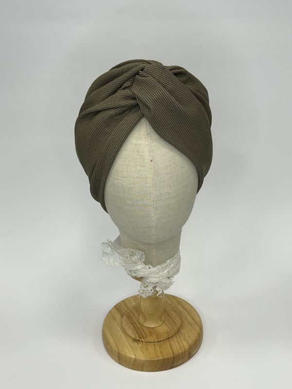 INBAR" turban - KAKI GREEN