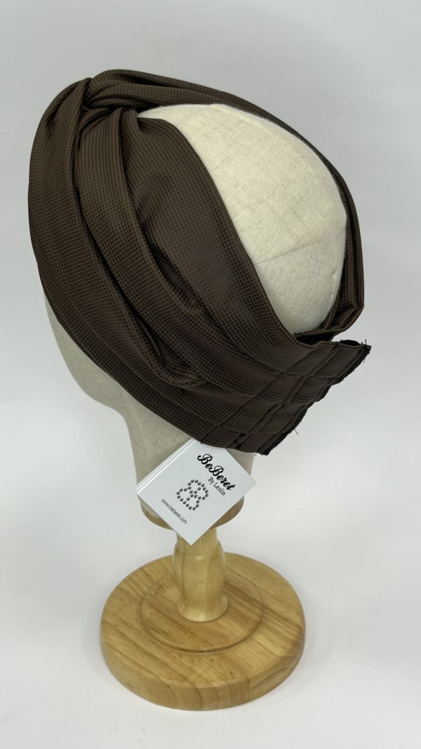 Turban "NAVA" - CHOCOLAT – Image 2